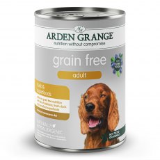 ARDEN GRANGE Adult Dog Grain Free Duck & Superfoods   395g