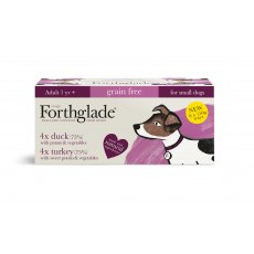 FORTHGLADE Small Dogs Duck and Turkey   8 Pack
