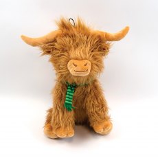 HAPPY PET Festive Highland Cow Jumbo