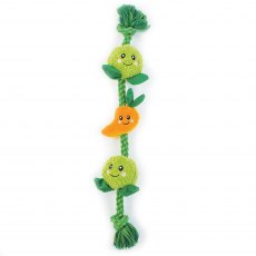 HAPPY PET String of Veg Rope Dog Toy