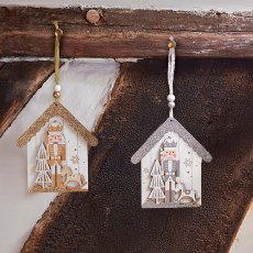 Nutcracker House Pendant - Mixed - Each Nutcracker House Pendant - Mixed - Each