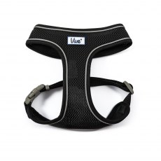 ANCOL Viva Mesh Dog Harness Black S 34-45cm
