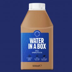 Water in a box Natural Spring Water Water in a box Natural Spring Water