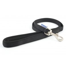 ANCOL Viva Padded Lead Black 1mx12mm