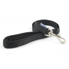 ANCOL Viva Padded Lead Black 1mx19mm