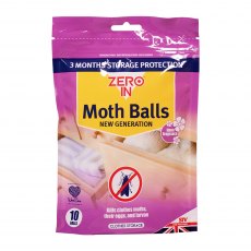 ZERO IN Moth Balls (New Generation) 10 pack ZERO IN Moth Balls (New Generation) 10 pack
