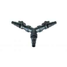 PONDXPERT Y Piece Distributor Large 20/32/40mm with taps