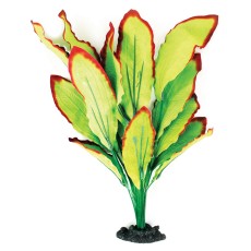 AQUA ONE Silk Plant-Amazon Red/Green 30cm