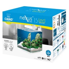 CIANO Nexus Pure 15 Cube Aquarium + LED Light
