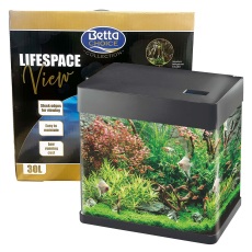 Betta Choice Lifespace View 30L Aquarium - Black