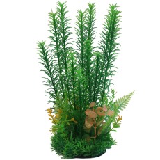 Betta 9 Green & Yellow Combi Plastic Plant