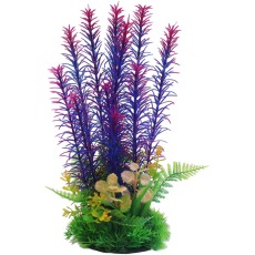 Betta 9 Purple & Pink Combi Plastic Plant