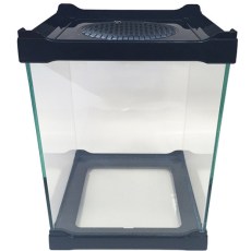 ISTA Black Multi-Function Pet Tank 16 x 16 x 21cm