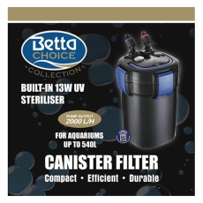 BETTA Choice 2000 UV Canister Filter