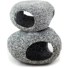 AQUA ONE Cave Round (Jumbo) 19x17x12.5cm Granite