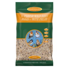JOHNSTON & JEFF Superior Wild Bird Food with Fruit