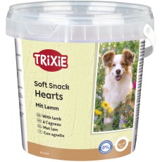 TRIXIE Soft Snack Hearts with Lamb, 500 g TRIXIE Soft Snack Hearts with Lamb, 500 g