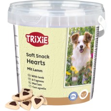 TRIXIE Soft Snack Hearts with Lamb, 500 g TRIXIE Soft Snack Hearts with Lamb, 500 g