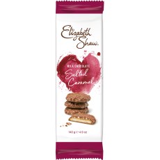 Elizabeth Shaw Milk Choc Salt Cara Biscuits 140g Elizabeth Shaw Milk Choc Salt Cara Biscuits 140g