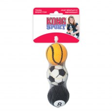 KONG Sport Balls Medium (3pk) (Assorted Styles) KONG Sport Balls Medium (3pk) (Assorted Styles)