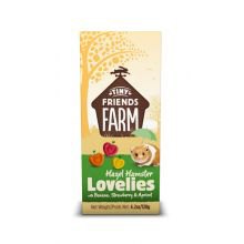 Tiny Friends Farm Hazel Hamster Lovelies with Banana, Strawberry & Apricot   120g Tiny Friends Farm Hazel Hamster Lovelies with Banana, Strawberry & Apricot   120g