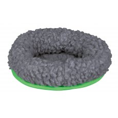 TRIXIE Cuddly bed for hamsters, 16 × 13 cm, grey/green