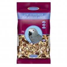 JOHNSTON & JEFF Low Sunflower for African Greys   2kg JOHNSTON & JEFF Low Sunflower for African Greys   2kg