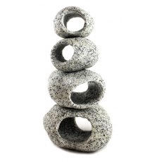 AQUA ONE Cave Round 12x9x6.5cm Marble (M)
