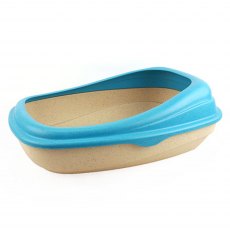 BECO Recycled Bamboo Litter Tray - Blue