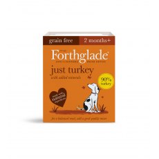 FORTHGLADE Just Grain Free Turkey (90% Meat)   395g FORTHGLADE Just Grain Free Turkey (90% Meat)   395g