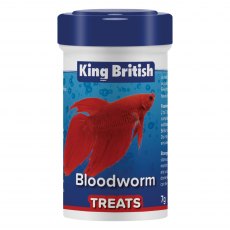 KING BRITISH Bloodworm Treats   7g