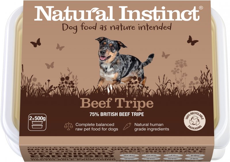 Natural Beef Tripe 2 x 500g