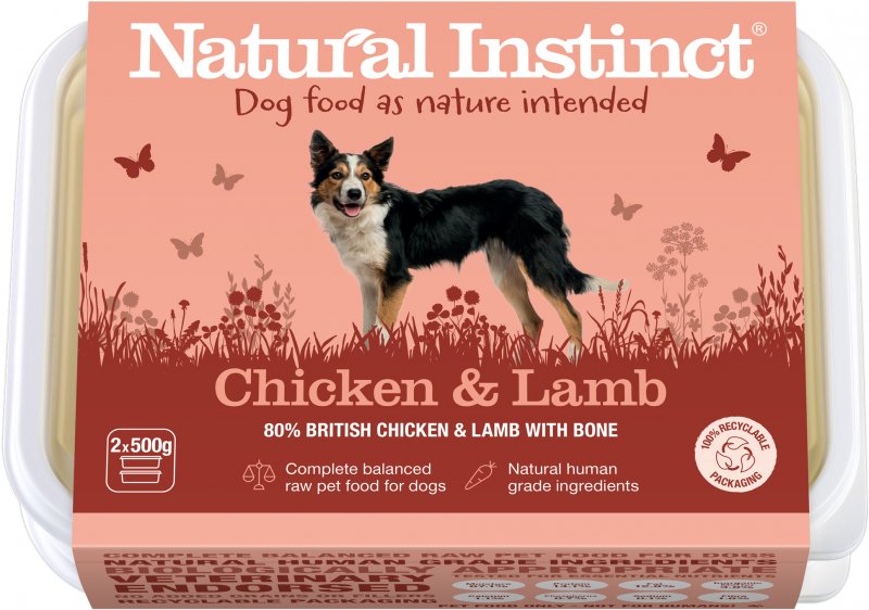 Natural Chicken and Lamb 2 x 500g