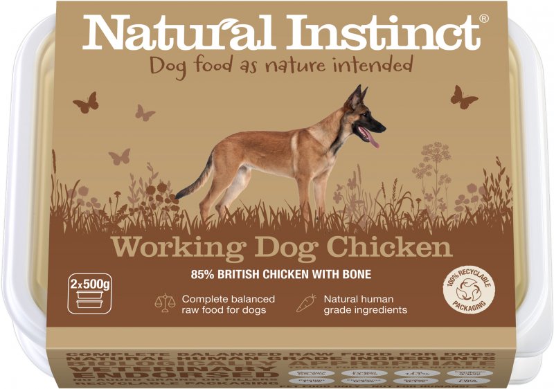 Working Dog Chicken 2 x 500g
