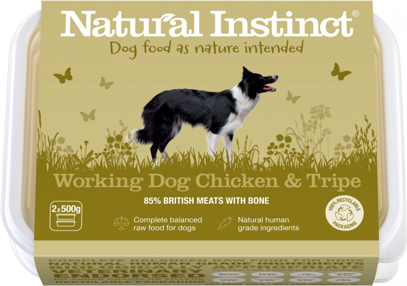 Working Dog Chicken & Tripe 2 x 500g