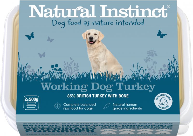 Working Dog Turkey 2 x 500g