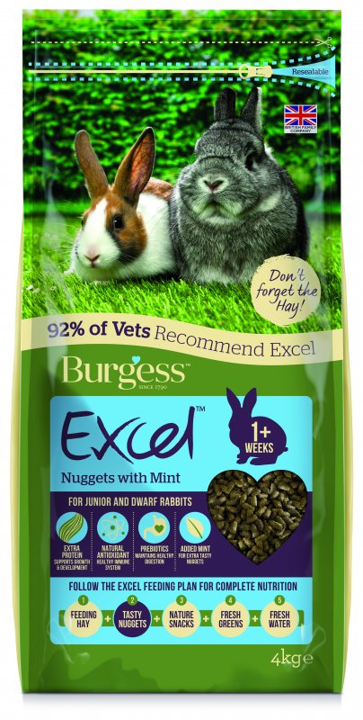 ExcelRabbitJuniorDwarfMint4kg