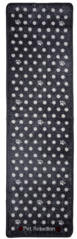 Dog runner dotty grey