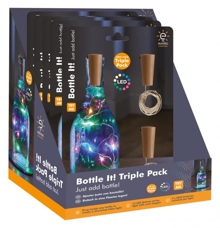 3121025 - Bottle It! Triple Pack - Multi Colour - 3D Display Tray