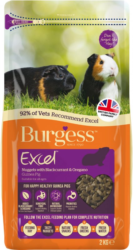 Burgess G-Pig Food B&O 2kg