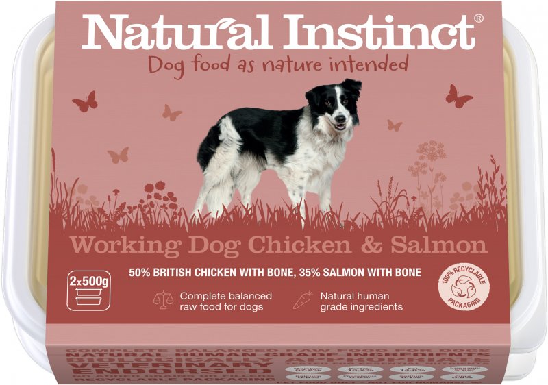 Working Dog Chicken & Salmon 2 x 500g