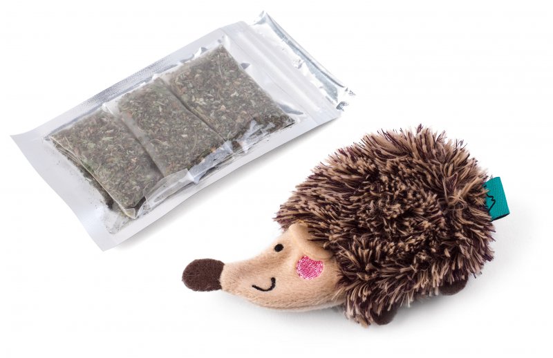 8041021 - Nip-it Refillable Catnip Hoglet - Cut out