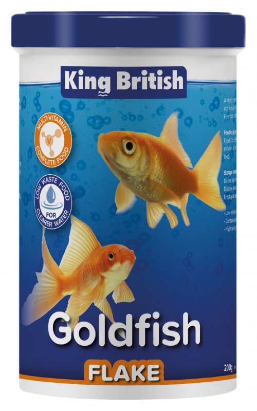 King British KING BRITISH Goldfish Flake