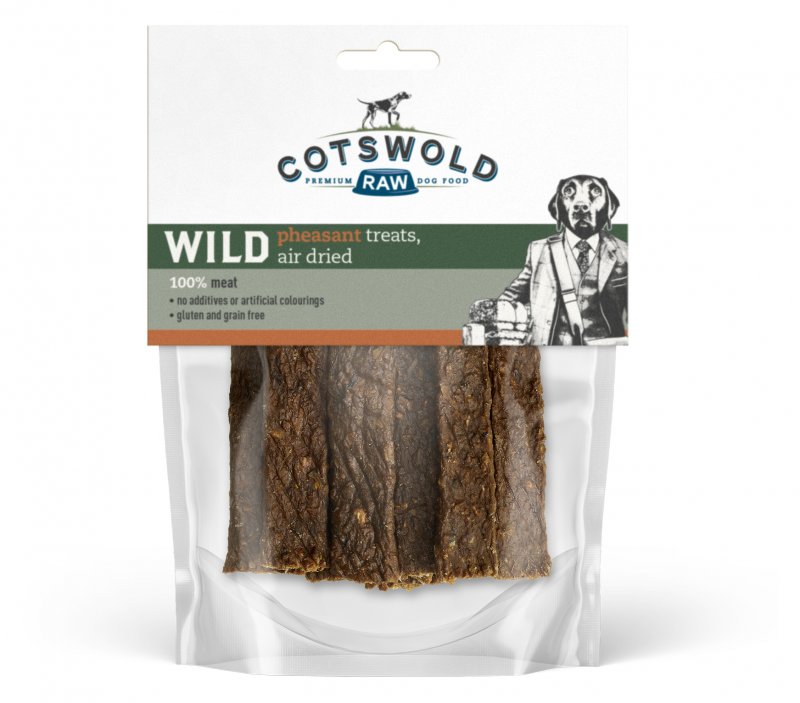 Cotswold Raw WILD Pheasant Treats Pouch E - 150mm wide Visual