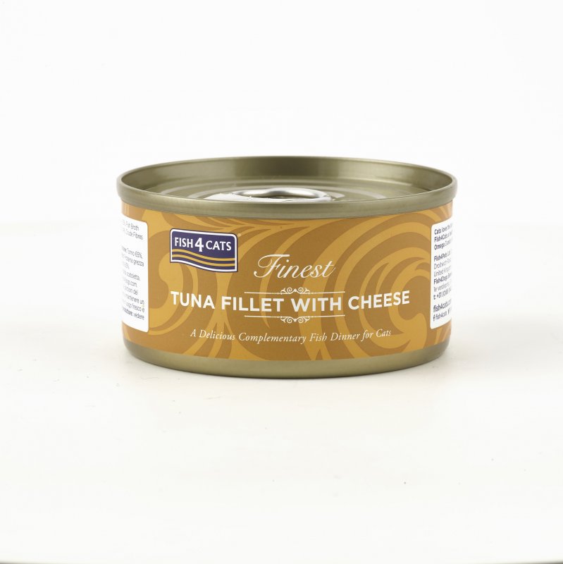 #1   Finest Fish4Cats Tuna with Cheese