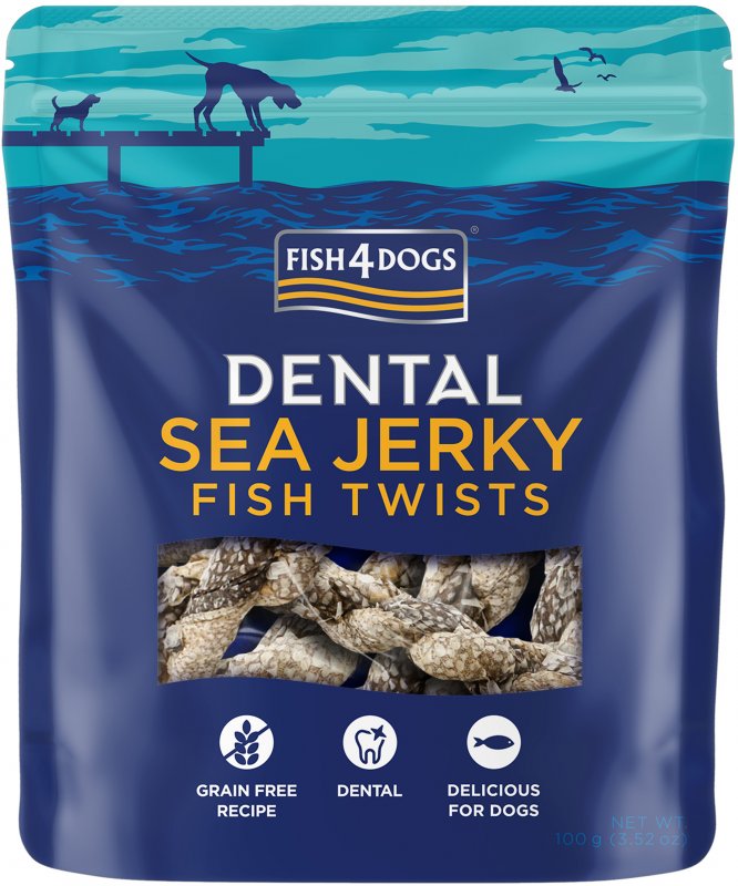 #1   JFT423R F4D_Pack_Renders_Pouch_DENTAL-100g_Front SJ Fish Twists