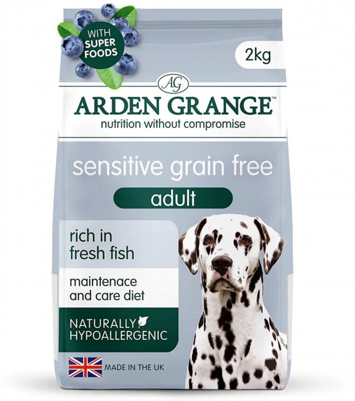 Arden Grange 2kg Sensitive ocean white fish
