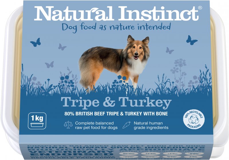Natural Tripe & Turkey 1kg
