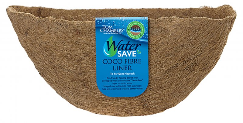 CLCO084 'WaterSave' Coco Fibre Liner for Hayrack 40cm _LR