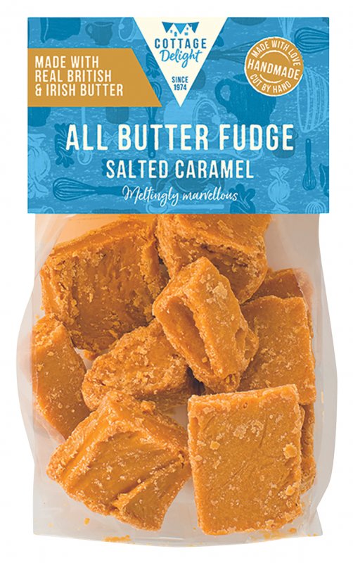 CD630078 Salted Caramel All Butter Fudge 150g_